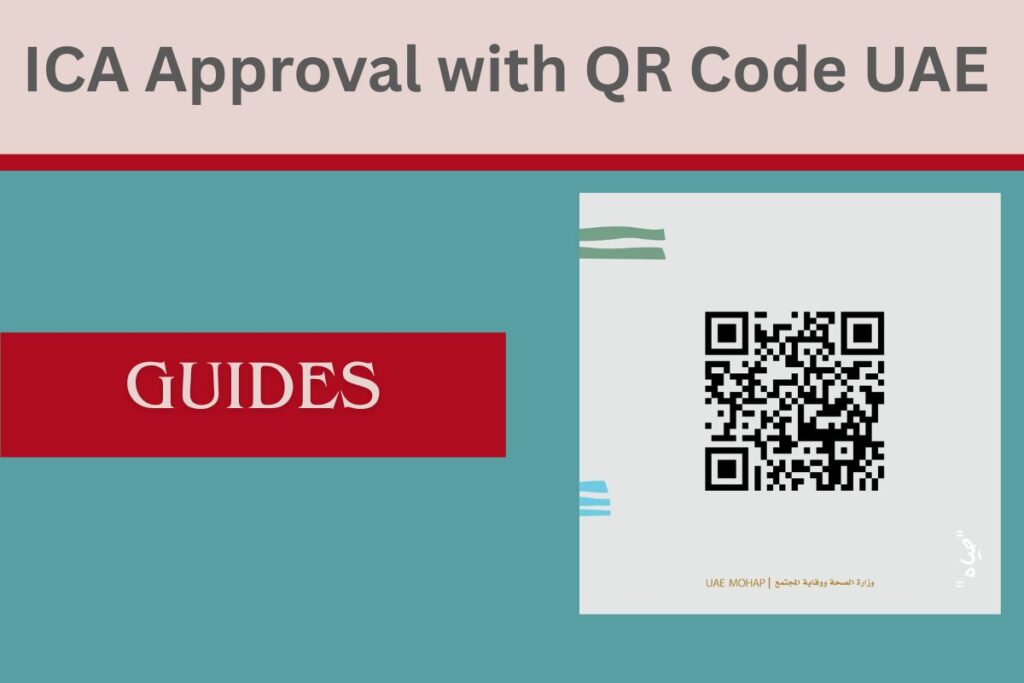 ICA Approval with QR Code UAE
