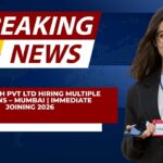 Raj Vijtech Pvt Ltd Hiring Multiple Positions